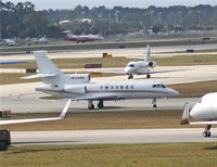 N544RA @ DAB - Falcon 50 - by Florida Metal