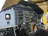 N222AM @ KSUW - Luke's One in the hangar at Superior. - by Mitch Sando