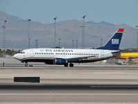 N322AW @ KLAS - US Airways / 1991 Boeing 737-3G7 - by Brad Campbell