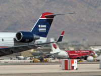 N27191 @ KLAS - US Airways - Express / 1997 Canadair CL-600-2B19 - by Brad Campbell