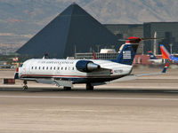 N27191 @ KLAS - US Airways / 1997 Canadair CL-600-2B19 - by Brad Campbell