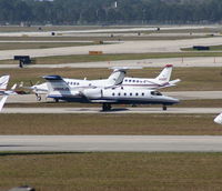 N996JS @ DAB - Lear 31A