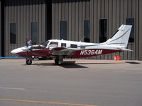 N5364M @ KAPA - Some engine maintenance at Centennial - by Victor Agababov
