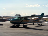 N8827T @ KAPA - Parked at ramp along taxiway Charlie - by Victor Agababov