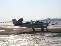 N8428N @ KLVN - Taxiing to Runway 12. - by Mitch Sando