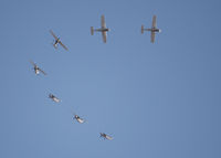 N2477J - Montage: Making a tight turn over Columbine High School Littleton Colorado - by Bluedharma