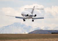 N469AL @ KAPA - Approach to 17L. - by Bluedharma