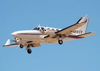 N919CB @ KAPA - Approach to 17L.