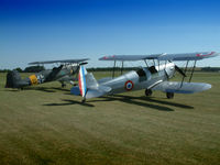 F-BADG @ EGLS - ex F-BADG, now G-BIMO with G-BUCC in the background - by Phil Gaze