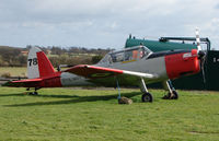 G-BVTX @ EGBM - This 1952 DHC-1 Chipmunk wears Royal Navy marks WP809 - by Terry Fletcher