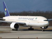 HZ-AKA @ LSGG - Arrival at Geneva LSGG - by Didier Gerber