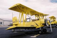 N3632T @ TWF - 1985 Ag-Cat G-164B, #772B, with a R-1340-59 geared engine.  Ken Spray - Twin Falls, Idaho.