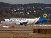UR-GAL @ LSZH - On taxiway E - by Didier Gerber
