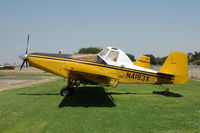 N4183X @ TLR - 1974 Rockwell S-2R Thrush, #1944R.  -1 Garrett.  Johnston Aircraft Service - Tulare, California. - by wswesch