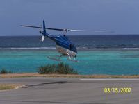 N83149 - Departing small strip by Flying Iguana, Virgin Gorda, BVI - by James Secton