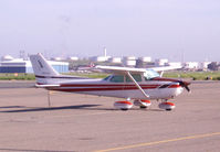 N6342D @ CCR - Early morning - by Bill Larkins