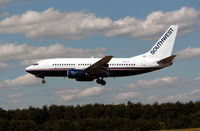 N271LV @ BWI - On final BWI - by J.G. Handelman