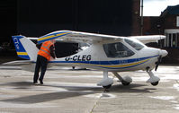 G-CLEG @ EGCB - Sports aircraft at Manchester Barton