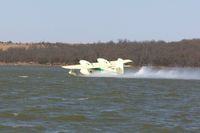 N474JH - taking off - Skiatook Lake, Skiatook, OK - by Angela Large