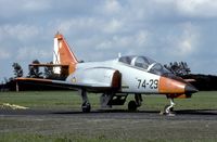 E25-75 @ EHLW - This Casa was one of the visitors in the neat static park on the old German Runway. - by Joop de Groot