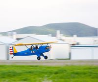 N616CB @ LPC - Greasing her on Lompoc