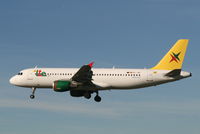 EC-JRC @ EBBR - arrival of flight 8I5300 to rwy 25L - by Daniel Vanderauwera
