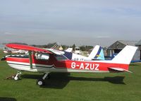G-AZUZ @ EGNF - Cessna Aerobat at Netherthorpe