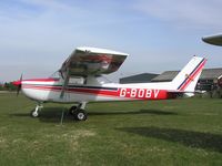 G-BOBV @ EGNF - Reims Cessna F150M at Netherthorpe