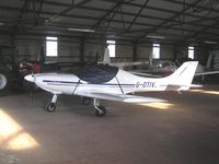 G-OTIV - WT9 Dynamic in the hangar at Bagby