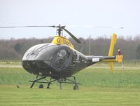 G-TAMD @ EGSF - Schweizer helicopter seen at Conington - by Simon Palmer