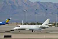 N783FS @ KLAS - Farspo - Oklahoma City, Oklahoma / 1976 Dassault Falcon 2000 - by Brad Campbell