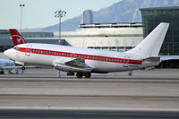 N4529W @ KLAS - EG & G - Department of Air Force - Layton, Utah / 1973 Boeing 737-275 / J.A.N.E.T Airlines - by Brad Campbell