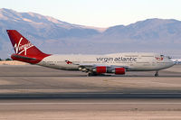 G-VROY @ KLAS - Virgin Atlantic - 'Pretty Woman' / 2001 Boeing Company Boeing 747-443 - by Brad Campbell