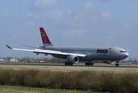 N801NW @ EHAM - Just after landing on the Polderbaan at Schiphol - by Jan Bekker