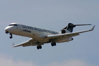 D-ACPQ @ LOWK - First landing of the new line KLU-MUC operated by Lufthansa