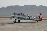 N2550 @ LSV - Engine run up @Nellis AFB NV - by J.G. Handelman