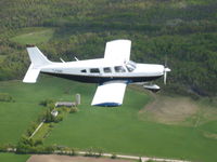 C-GDBT @ CYPQ - DBT in flight - by Richard Cooper