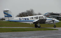 G-TWIN @ EGTC - Part of the General Aviation activity at Cranfield
