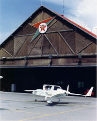 N18MF @ IDA - Lyle Flogerzi and his Vari-Eze in Idaho Falls - by Martin Flogerzi
