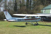 G-BMVB @ EGTN - One aircraft at the friendly Enstone Airfield in Oxfordshire - by Terry Fletcher