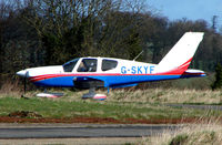 G-SKYF - One aircraft at the friendly Enstone Airfield in Oxfordshire - by Terry Fletcher