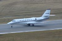N378QS @ CID - Executive Jet 378 take-off roll Runway 13