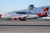 G-VROY @ KLAS - Virgin Atlantic - 'Pretty Woman' / 2001 Boeing Company Boeing 747-443 - by Brad Campbell