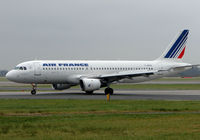 F-GFKV @ EGCC - Air France A320 at Manchester - by Terry Fletcher