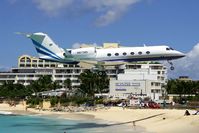 N972MS @ SXM - visitor - by Wolfgang Zilske