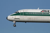 I-DAWD @ EBBR - flight AZ146 is descending to rwy 25L - by Daniel Vanderauwera