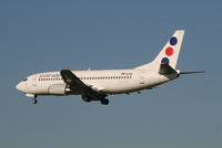 YU-ANJ @ EBBR - several seconds before landing on rwy 25L - by Daniel Vanderauwera