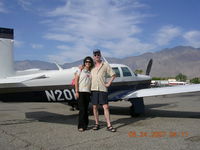 N201RA @ KPSP - Me and Carmen in KPSP - by Tim Smilovitch