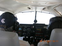 N201RA @ KPSP - shot of the panel - by Tim Smilovitch