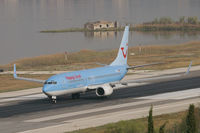 D-AHFI @ LGKR - Hapag Lloyd 737-800